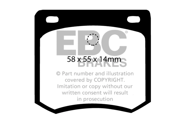Brake Pad Set, disc brake (DP331)