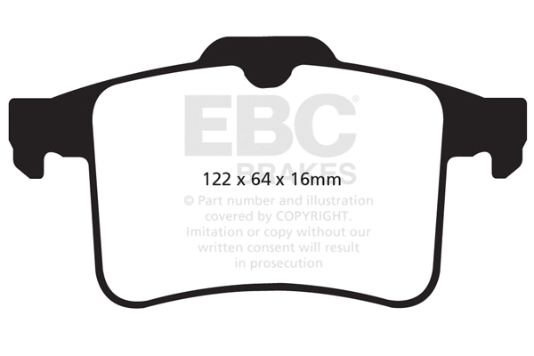 Brake Pad Set, disc brake (DP32059C)