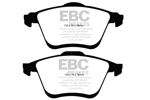 Brake Pad Set, disc brake (DP21773)