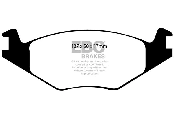 Brake Pad Set, disc brake (DP1084)