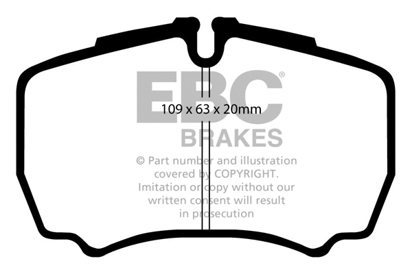 Brake Pad Set, disc brake (DP1440)