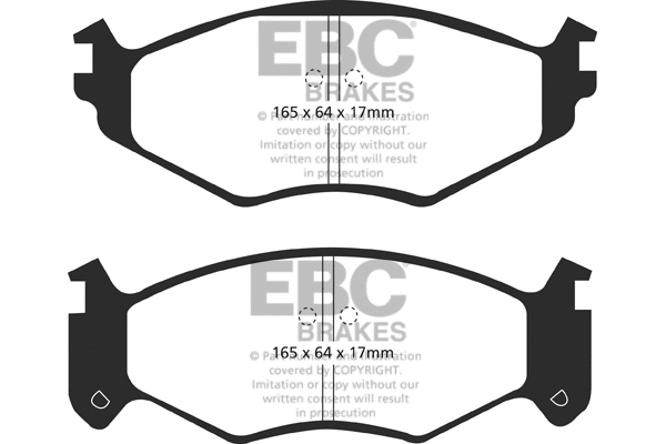 Brake Pad Set, disc brake (DP61250)