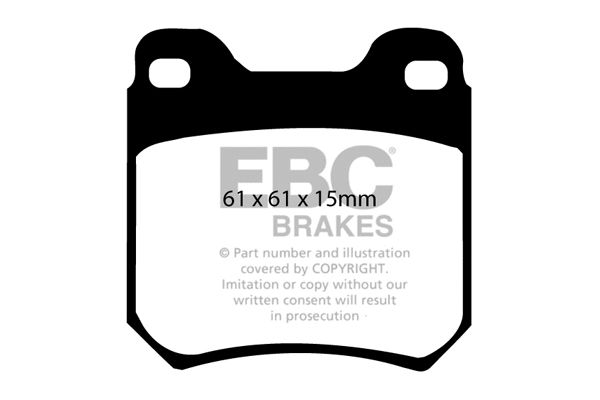 Brake Pad Set, disc brake (DP2675)