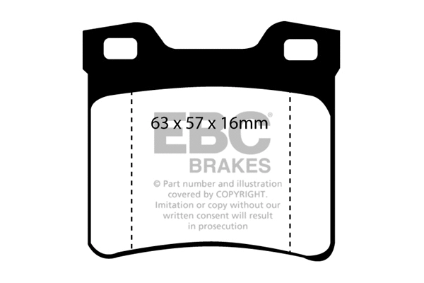 Brake Pad Set, disc brake (DP1048)