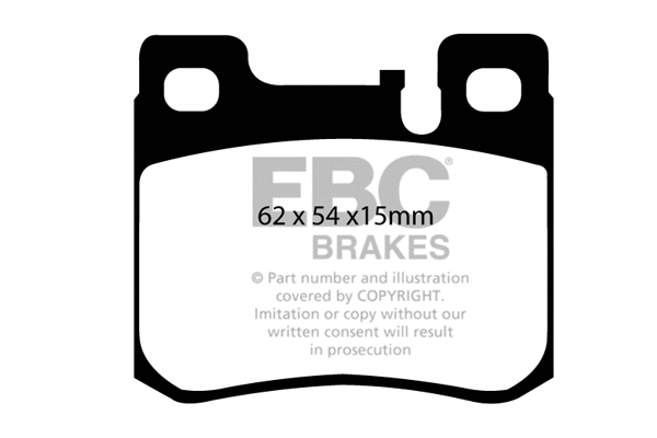 Brake Pad Set, disc brake (DP1026)