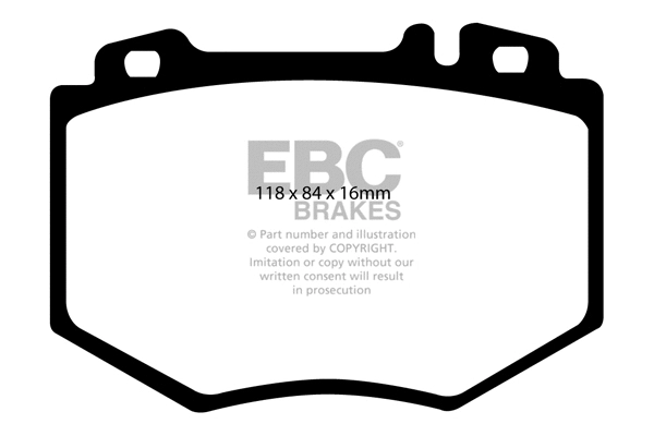Brake Pad Set, disc brake (DP41487R)