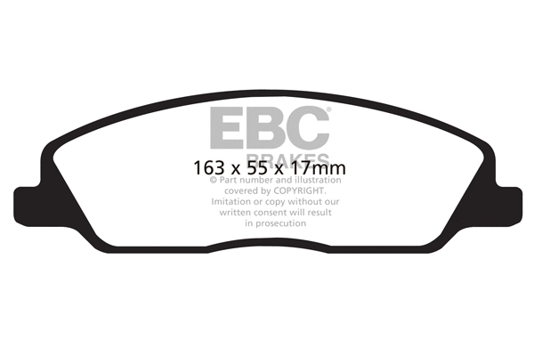 Brake Pad Set, disc brake (DP21869)