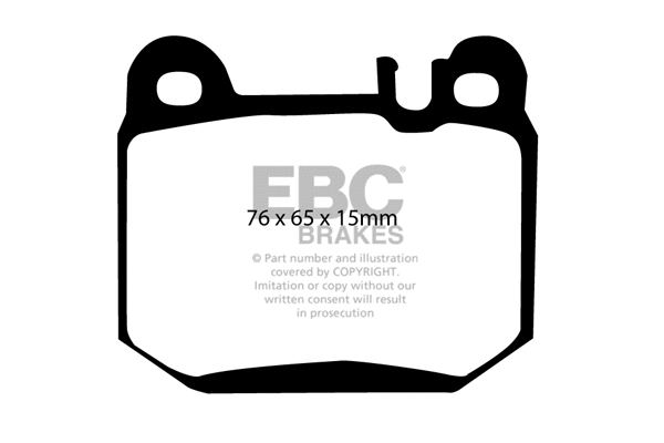 Brake Pad Set, disc brake (DP1395)