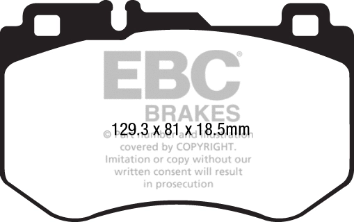 Brake Pad Set, disc brake (DP22209)