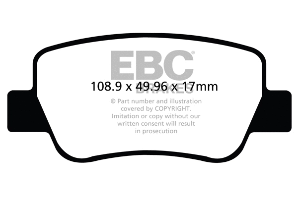 Brake Pad Set, disc brake (DP22027)