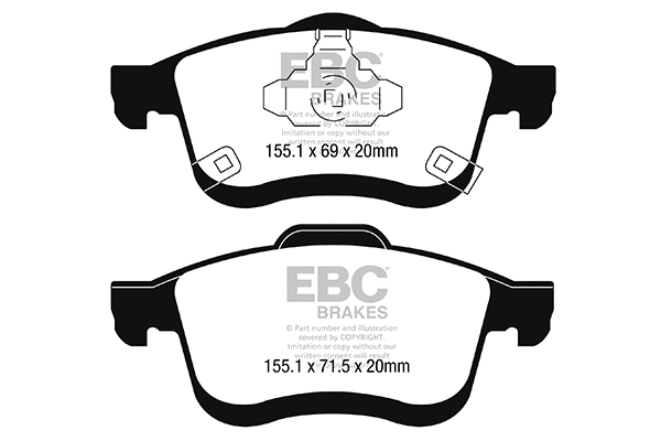 Brake Pad Set, disc brake (DP22248)