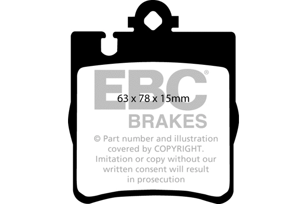 Brake Pad Set, disc brake (DP1441)