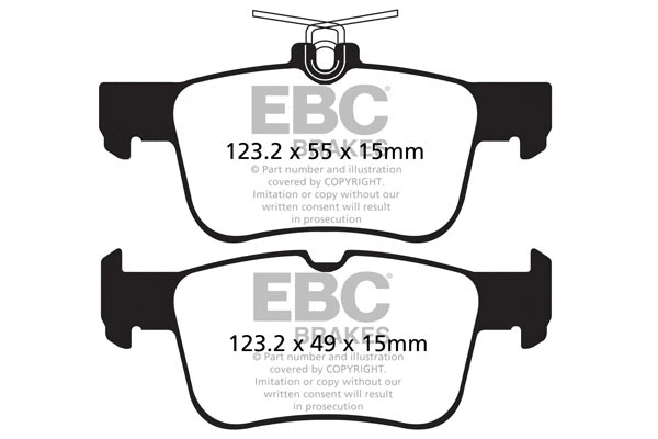 Brake Pad Set, disc brake (DP22160)