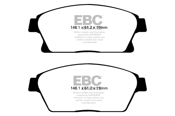 Brake Pad Set, disc brake (DP22067)