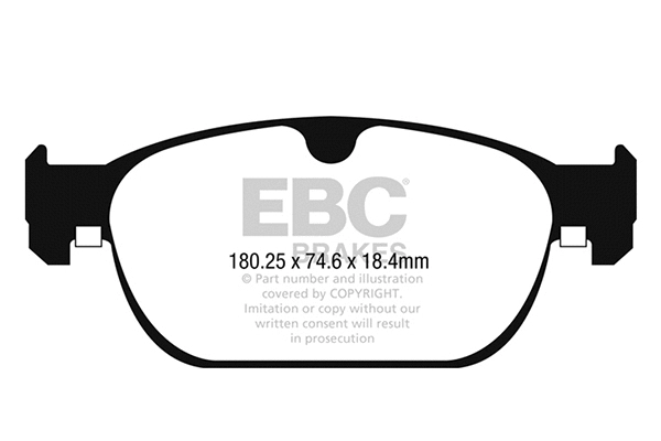 Brake Pad Set, disc brake (DP22260)