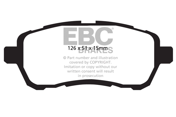 Brake Pad Set, disc brake (DP22058)
