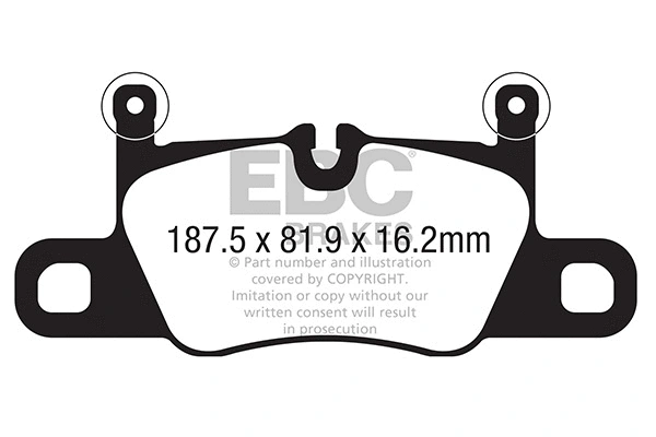 Brake Pad Set, disc brake (DP32371C)