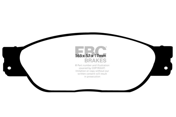 Brake Pad Set, disc brake (DP21220)