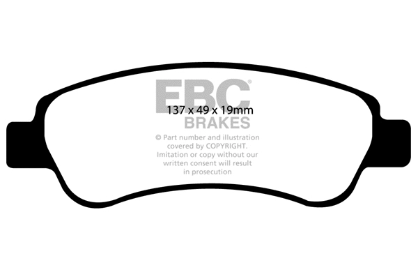 Brake Pad Set, disc brake (DP1974/2)