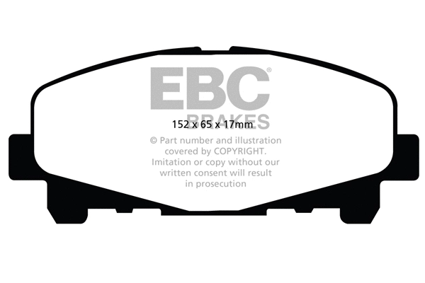 Brake Pad Set, disc brake (DP1999)
