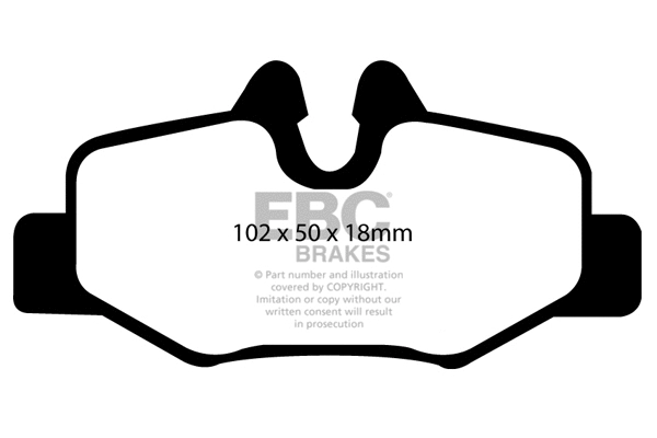 Brake Pad Set, disc brake (DP21554)