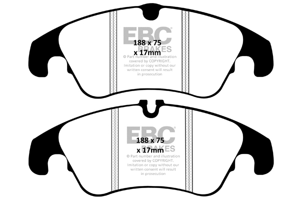 Brake Pad Set, disc brake (DP32055C)