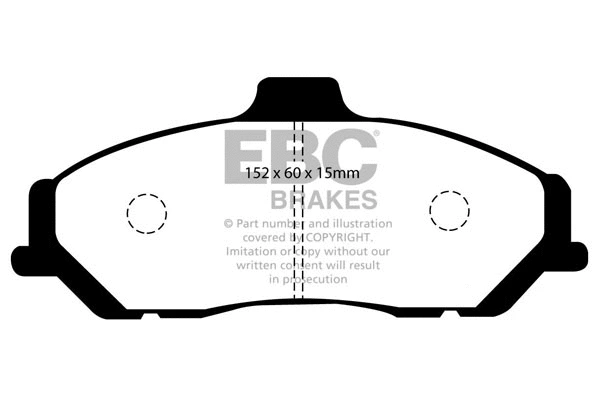 Brake Pad Set, disc brake (DP1349)