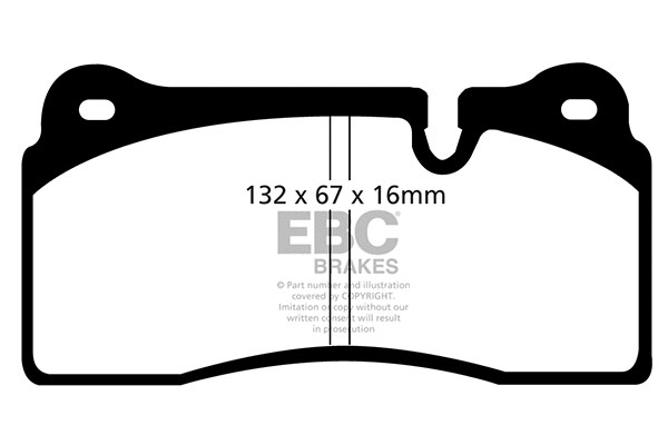 Brake Pad Set, disc brake (DP41127R)