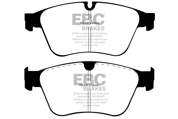 Brake Pad Set, disc brake (DP41937R)