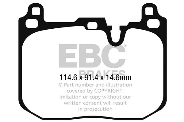 Brake Pad Set, disc brake (DP22271)