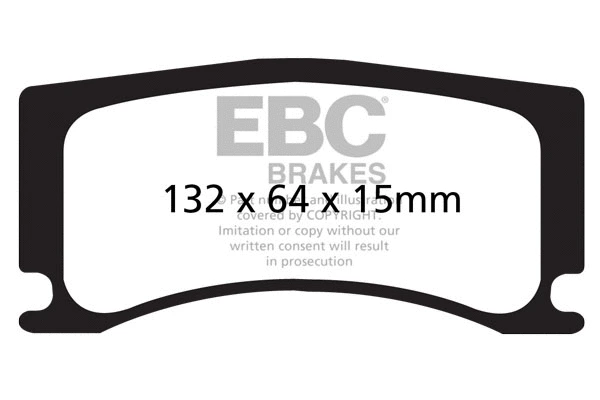 Brake Pad Set, disc brake (DP42112R)