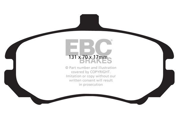 Brake Pad Set, disc brake (DP22028)