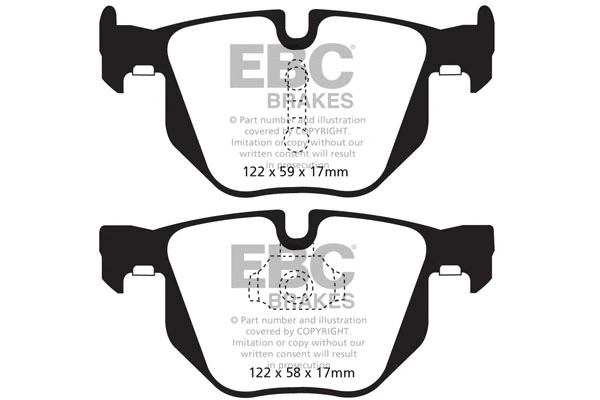 Brake Pad Set, disc brake (DP42009R)