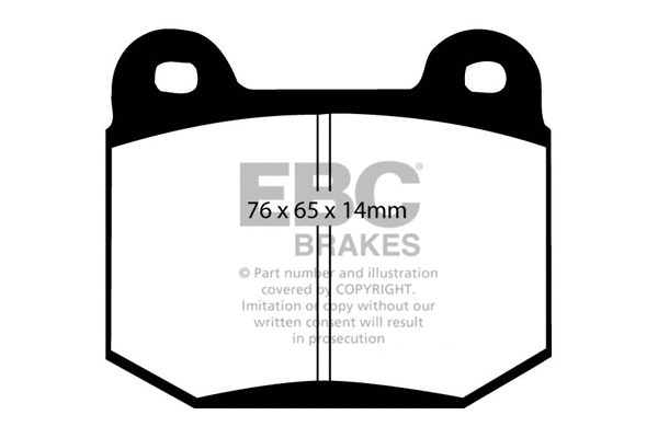 Brake Pad Set, disc brake (DP31538C)