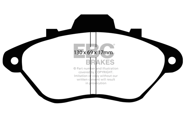Brake Pad Set, disc brake (DP794/2)