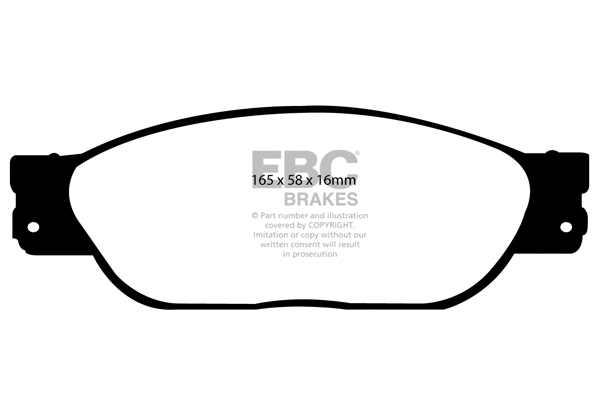 Brake Pad Set, disc brake (DP21220/2)
