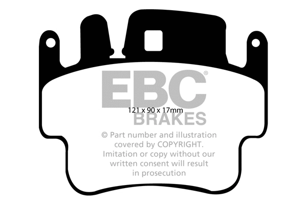 Brake Pad Set, disc brake (DP31514C)