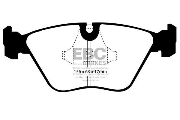 Brake Pad Set, disc brake (DP2689/2)