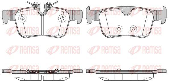 Brake Pad Set, disc brake (155110)
