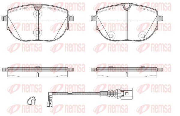 Brake Pad Set, disc brake (192001)
