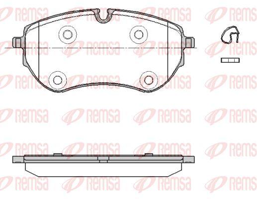 Brake Pad Set, disc brake (185300)