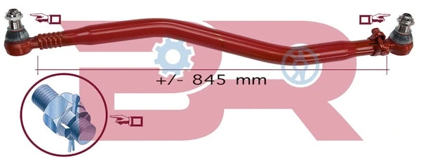 Centre Rod Assembly (BRST2919)