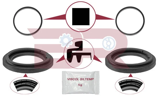 Repair Kit, brake caliper (BRFR5636)