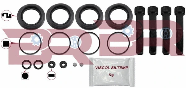 Repair Kit, brake caliper (BRFR1135)