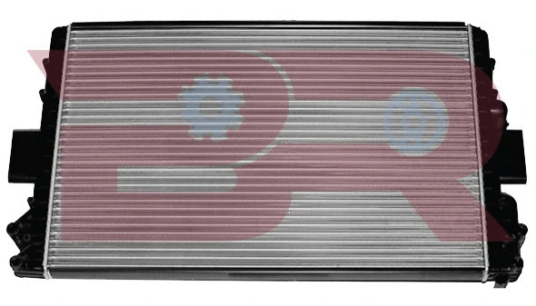 Radiator, engine cooling (BRAC4141)