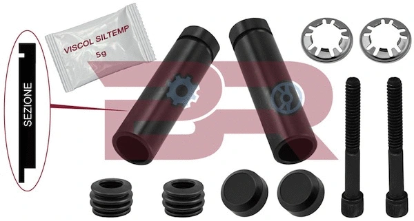 Repair Kit, brake caliper (BRFR5416)