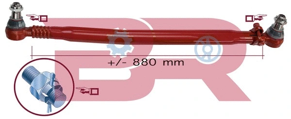 Centre Rod Assembly (BRST7842)