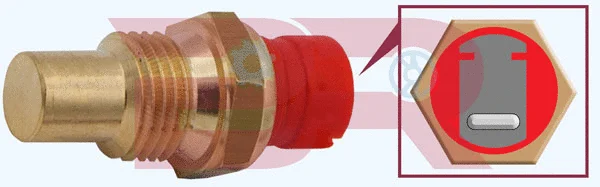 Sensor, coolant temperature (BREL1667)