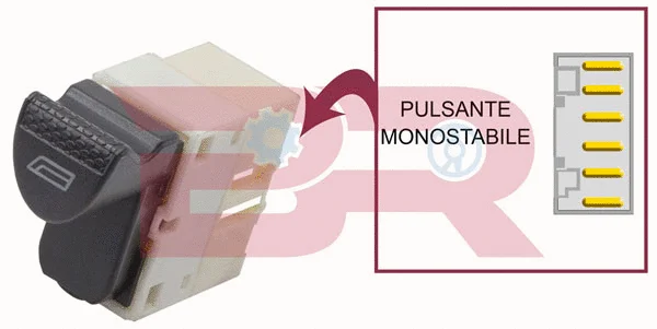 Switch, window regulator (BREL1005)