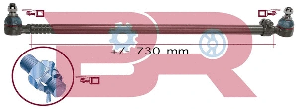 Centre Rod Assembly (BRST9559)